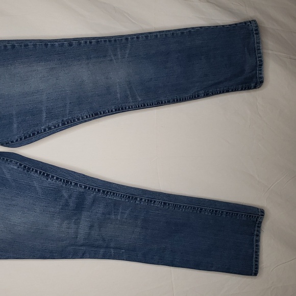 Vintage American Eagle Womens Straight 77 Low Rise Jeans Size 12 Y2K Cotton - Picture 4 of 16